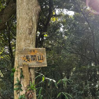 本日、初めて山名板のある山頂に来ました