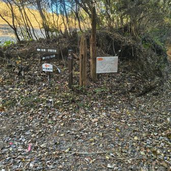 紙地図だと分かりにくい
馬場の平　左へ