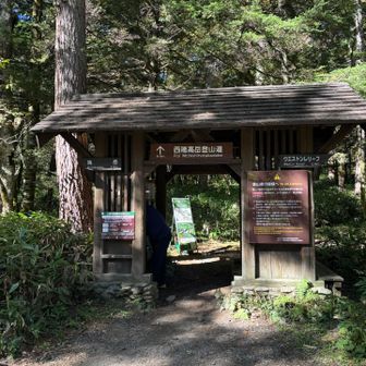 ここから焼岳に登ります