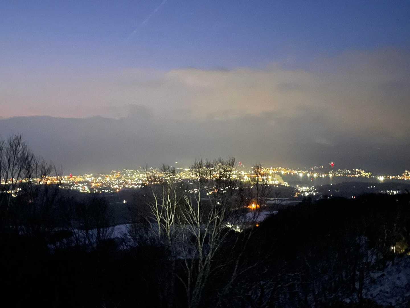 夜景も綺麗です