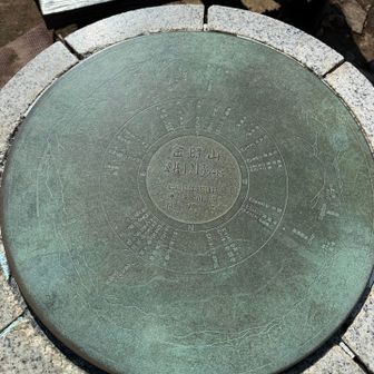 沢山の山が見えたよ