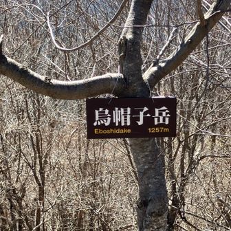 鳥帽子岳からも富士山がよく見えます