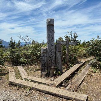 会津駒ヶ岳山頂