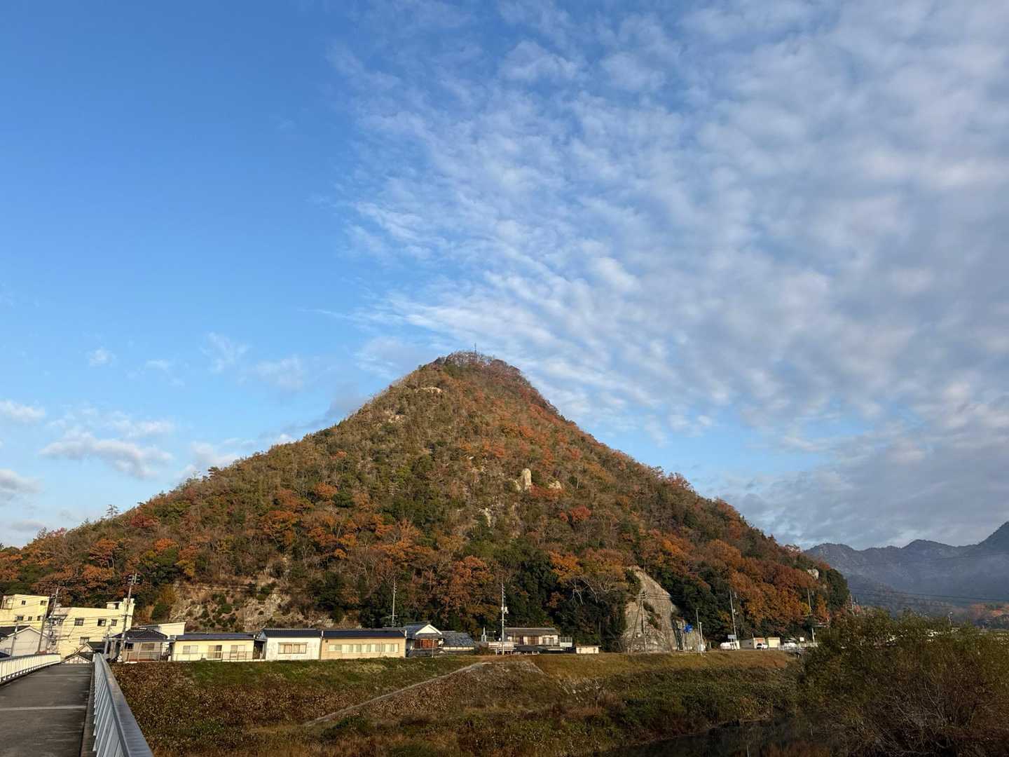 早速、和気富士が見えました