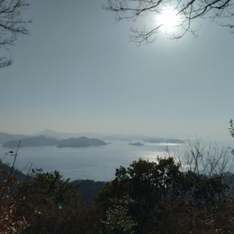 少し先の眺望。