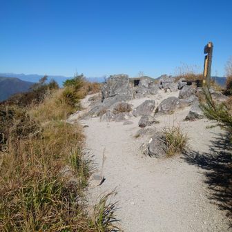 帰路　山頂貸し切り状態