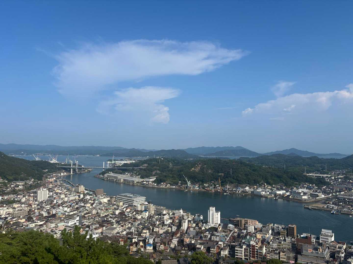 千光寺山ロープウェイ 山麓駅-千光寺-千光寺山 往復コースの写真