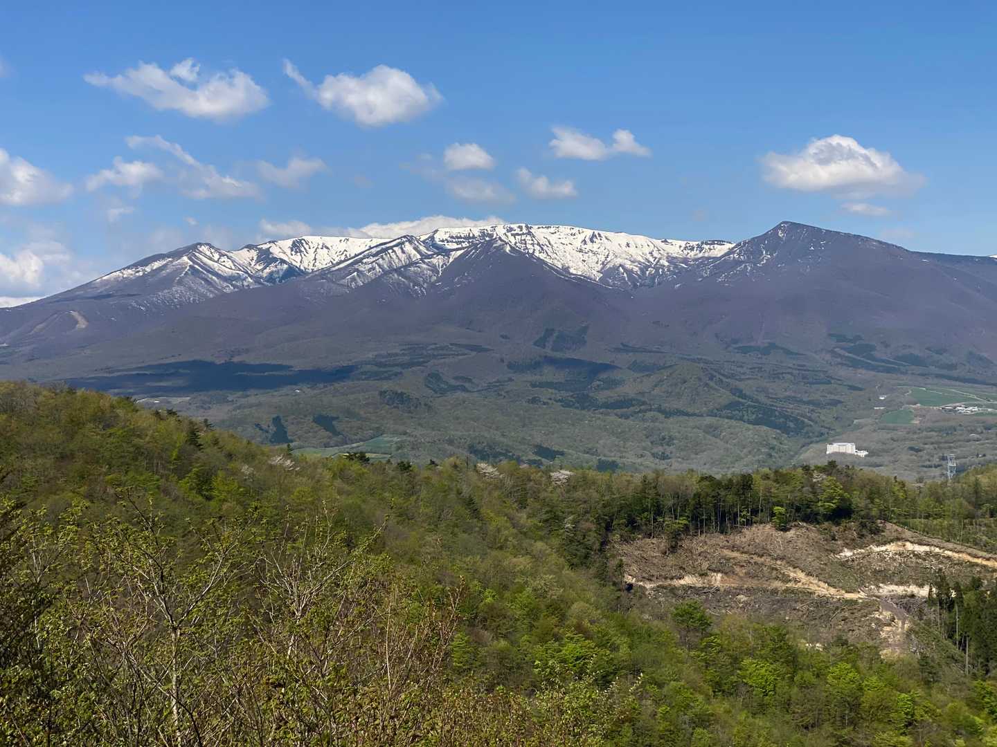 青麻山登山口-あけら山-青麻山 往復コースの写真