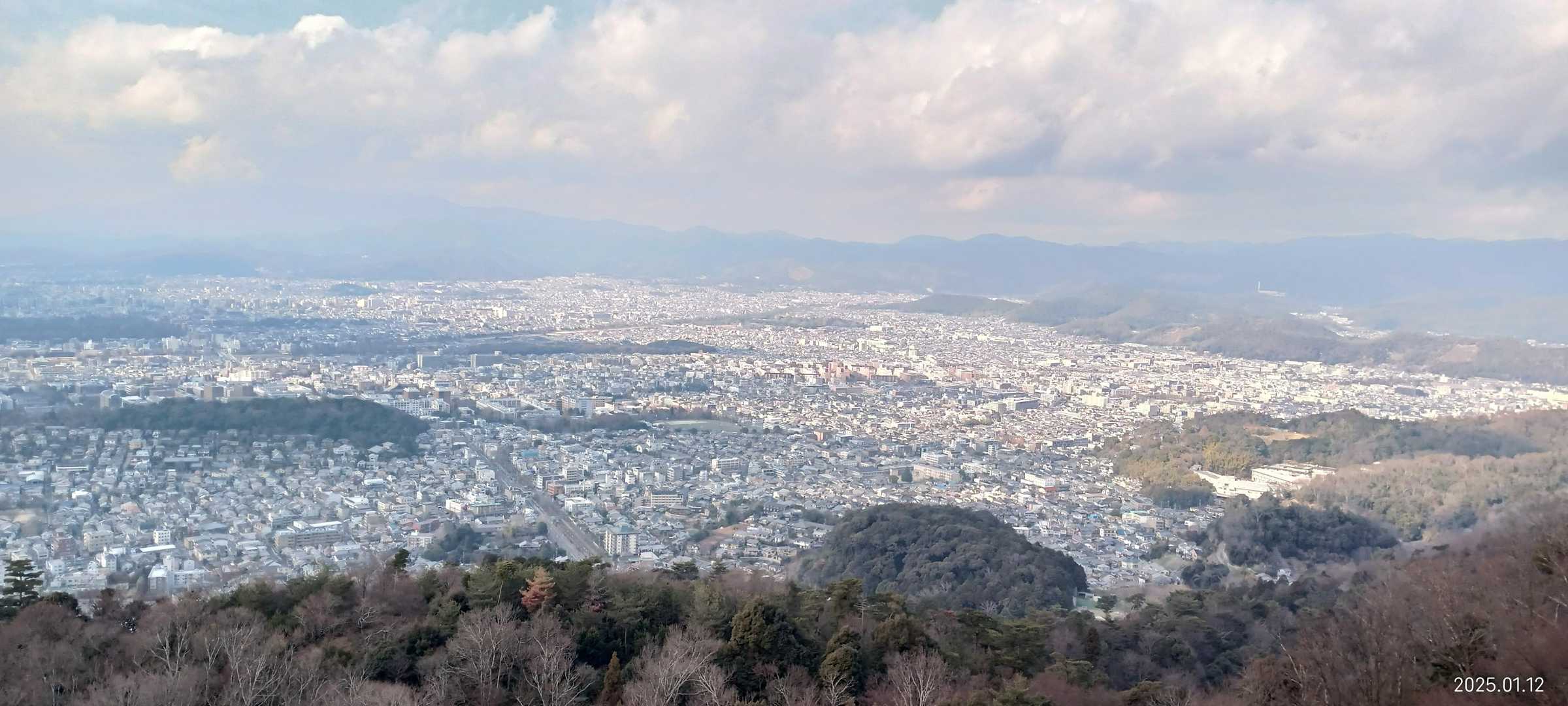 蹴上コース | 京都市街を一望できる大文字山頂の絶景の写真