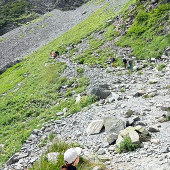 登れるか不安なご様子