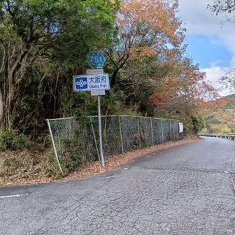 峠の目の前は丁度県境になってるようです