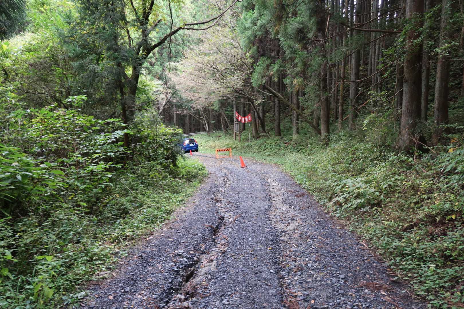 ダートな林道を経由して無事ゴール。
本日出会った登山者は1名のみ。
静かな山歩きでした。