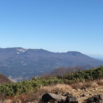 沼尻から安達太良山から和尚山
