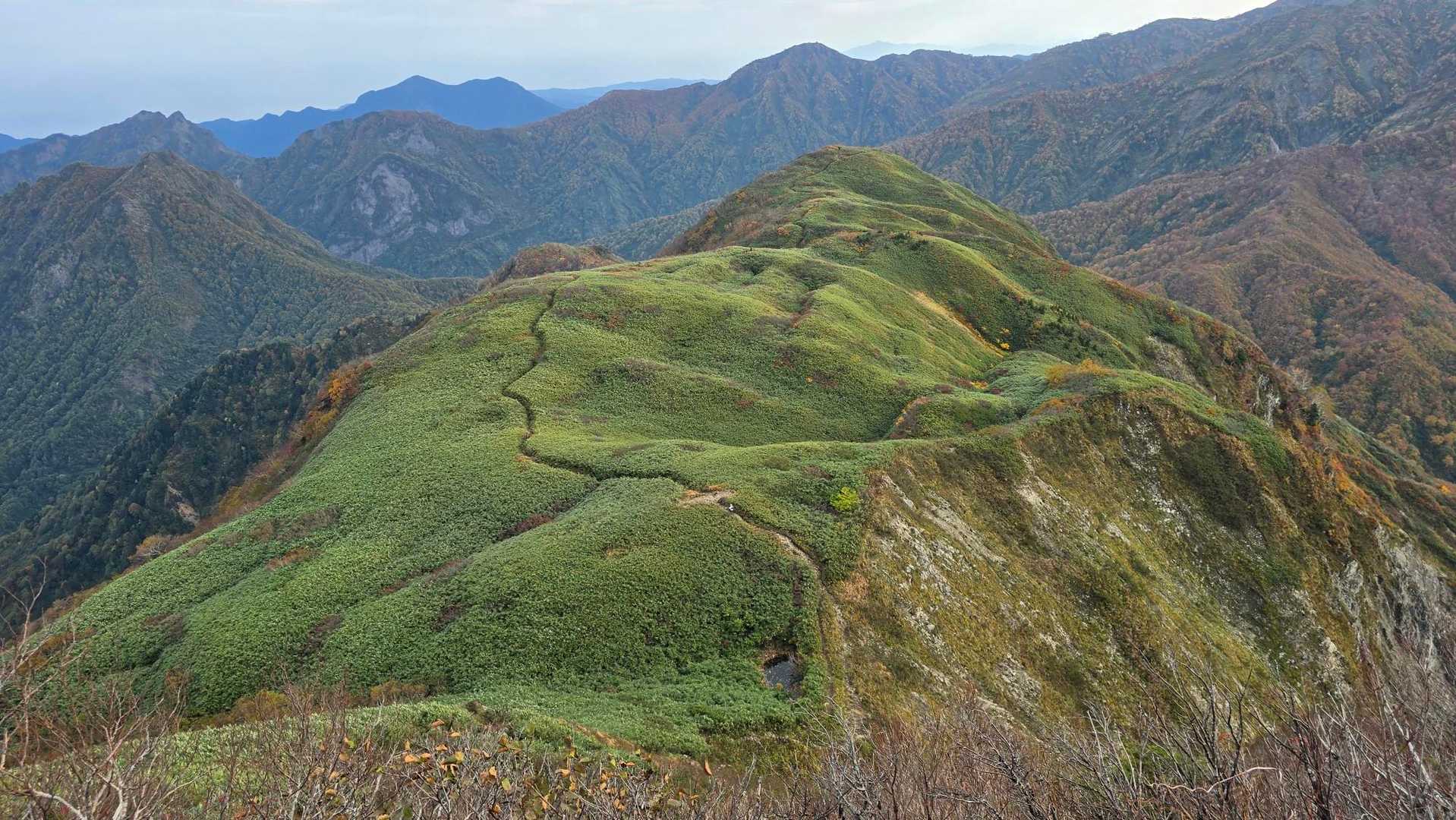 雨飾山登山口-雨飾山 往復コースの写真