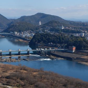 キューピーの鼻からの眺め。