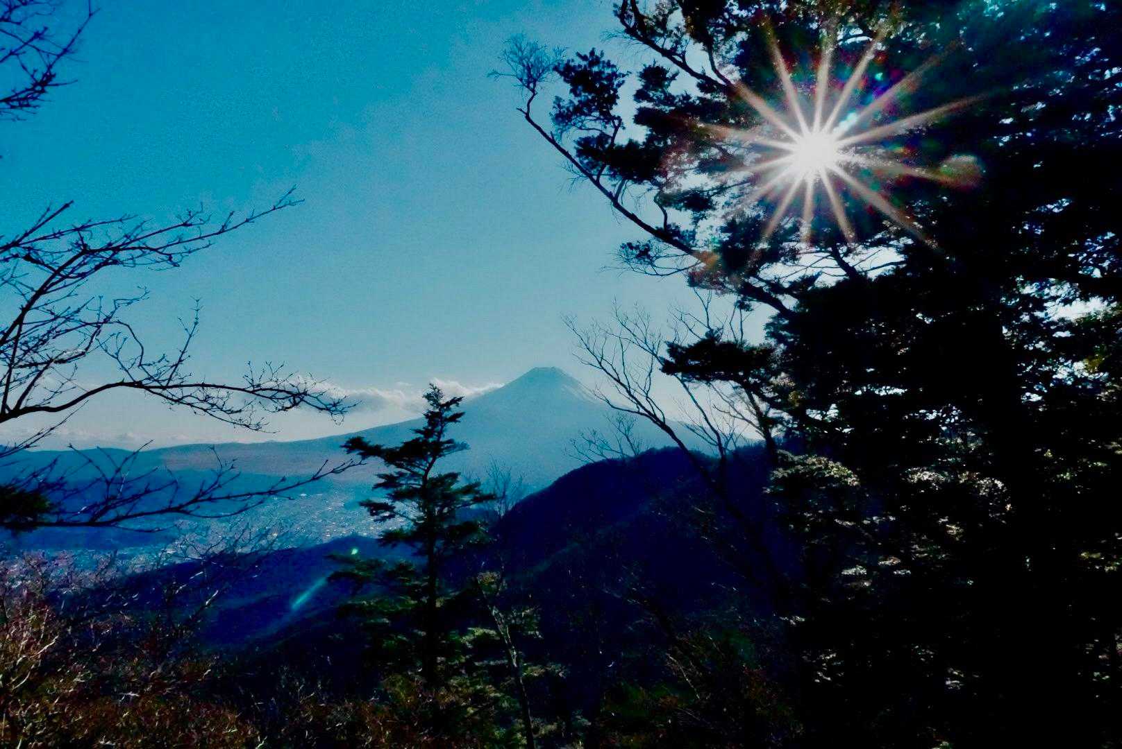 憩いの森公園駐車場-三ッ峠山 往復コースの写真