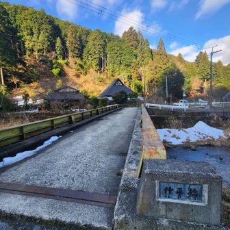 5分ほどロード歩きして
仲平橋へ