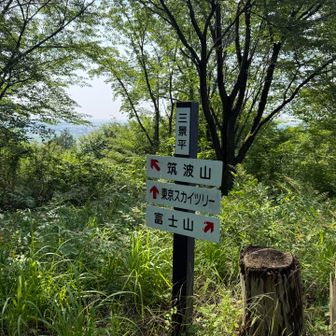 三景平。本日は三景全て見えず