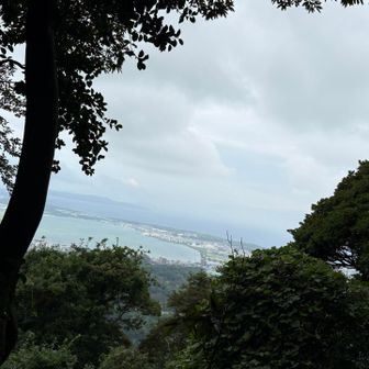 下りもちょい急登でしたが、景色に癒される。