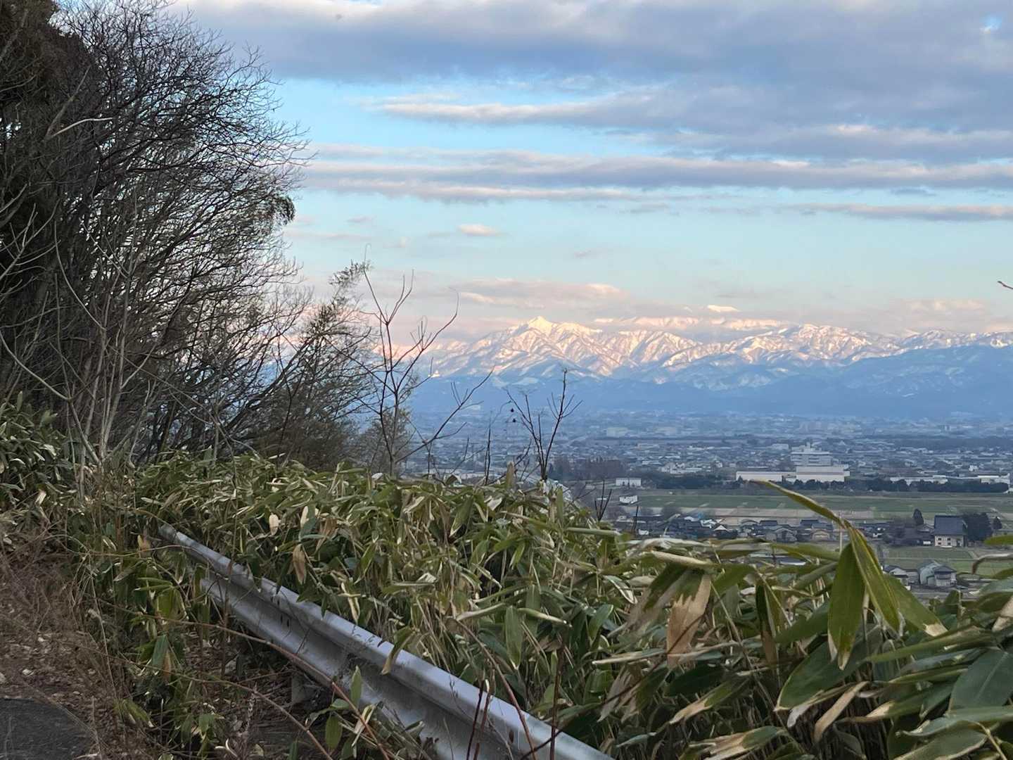 御鷹台から。もうちょい見えて欲しかった・・・