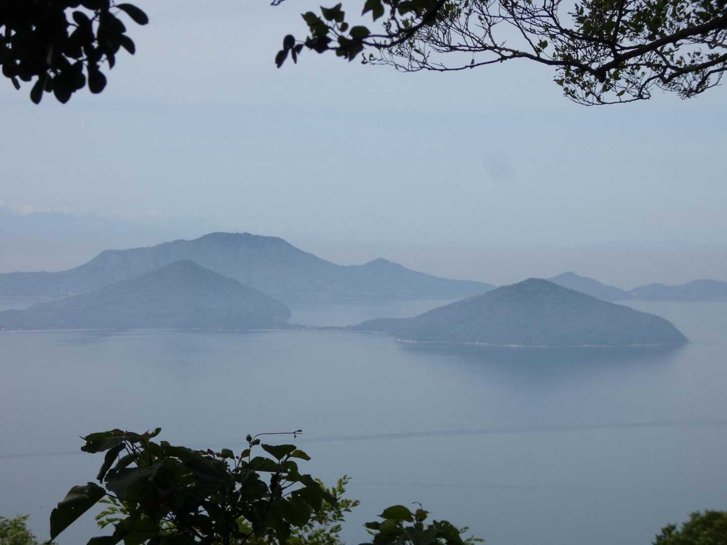 真ん中奥の山に登るんだと思う⛰️