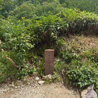 黒部源流の石碑みたいです