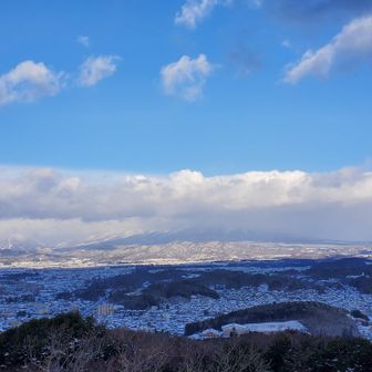 雫石スキー場&岩手山
雲があがらない💧
