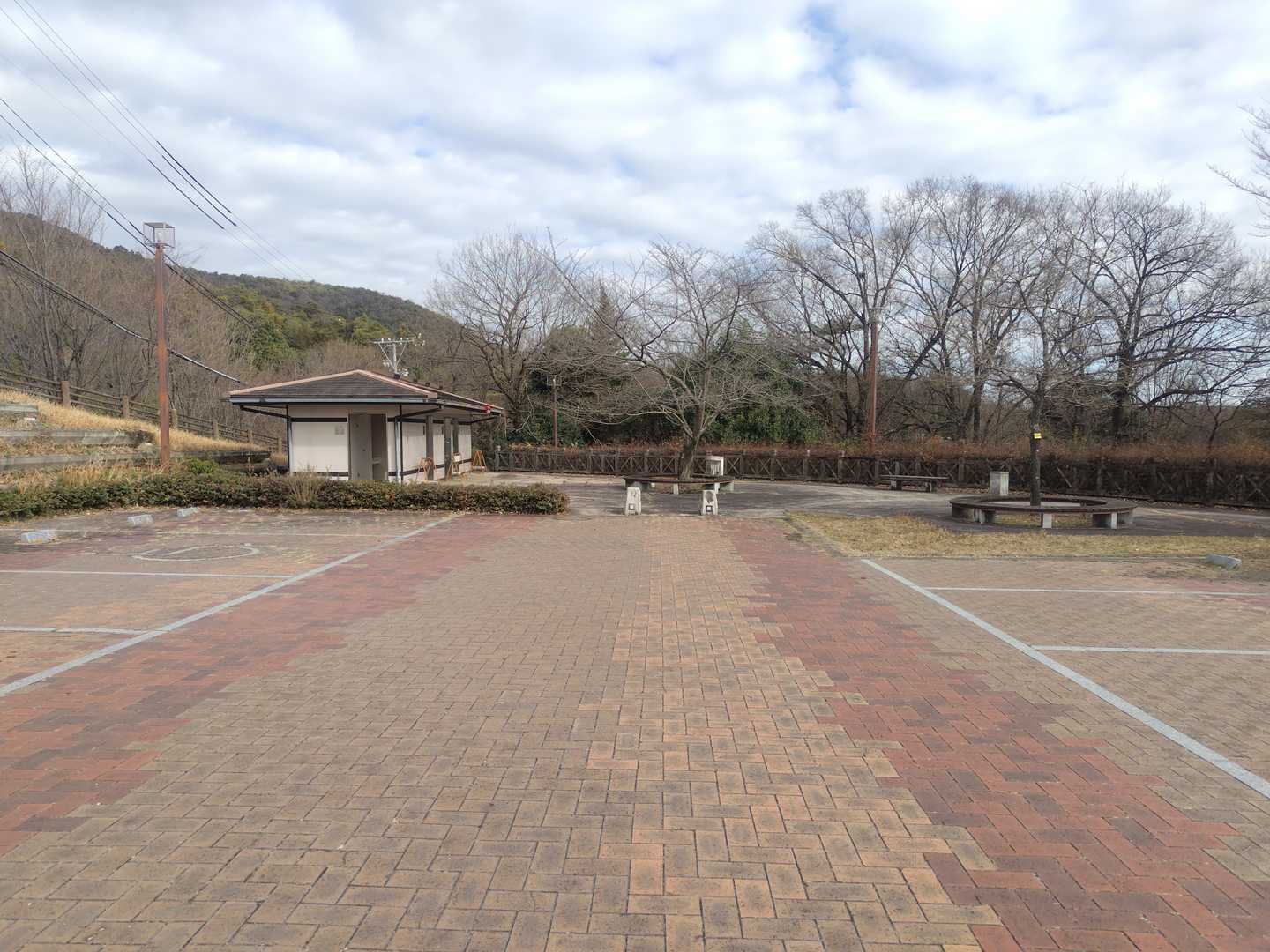 小野洞砂防公園の駐車場からスタートです😊
