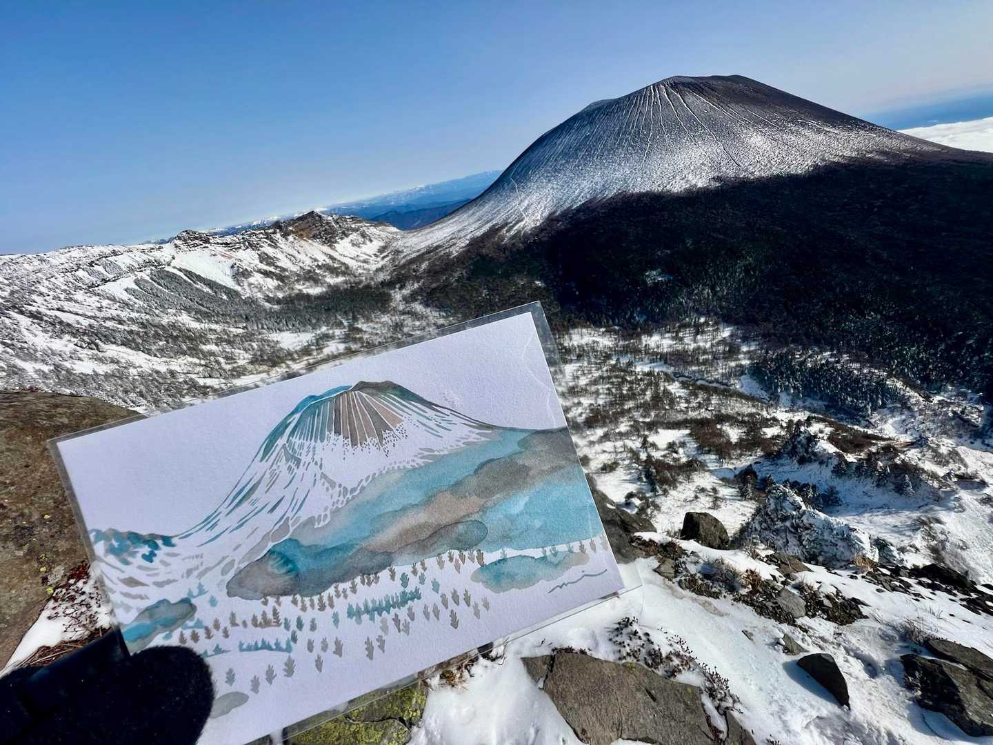 雪山シーズンイン🏔️からのアイゼンデビュー😏 / ハルセロナさんの浅間山・黒斑山・篭ノ登山の活動データ | YAMAP / ヤマップ