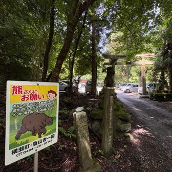 武甲山御嶽神社  一の鳥居（標高517） 

壱丁目石
