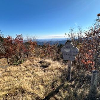野末張見晴台。都内や群馬、栃木方面の眺望が素晴らしい👍