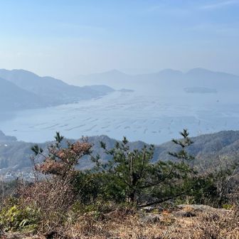クマン岳山頂からの絶景。