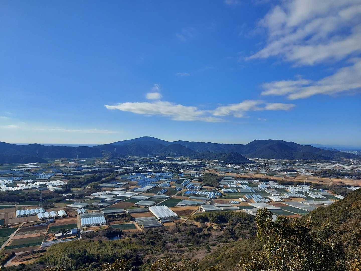 「七っ山ののぞき」という展望スポット。