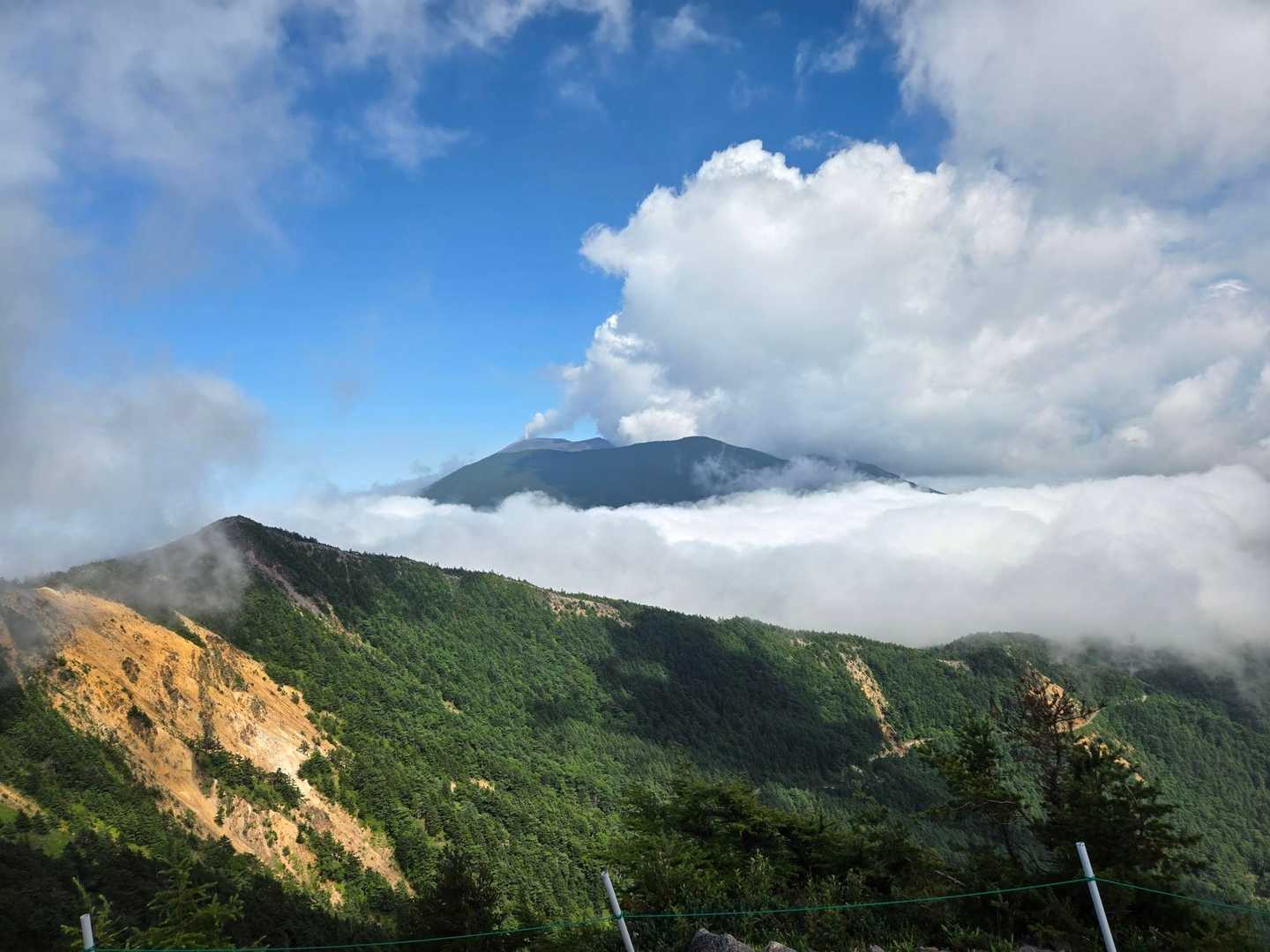 篭ノ登山 往復コースの写真