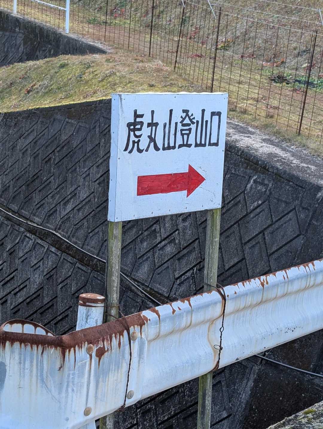 こんな看板が手前の車道にもたくさんあります。感謝👏