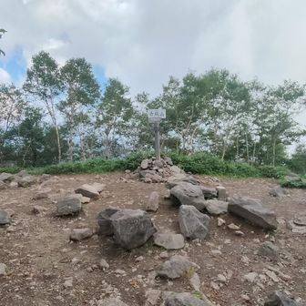 赤城山（黒檜山）山頂
山頂はそこそこ広いがベンチはない