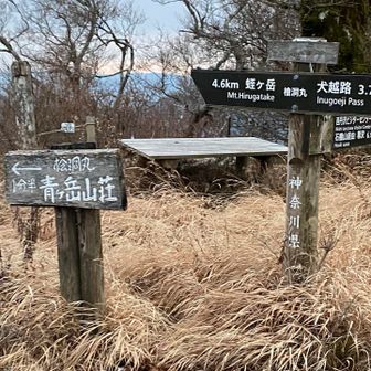 もうすぐ青が岳山荘＼(^o^)／