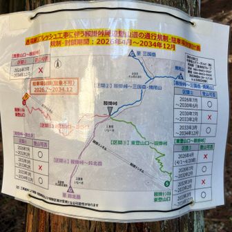 2026年4月から2034年12月まで工事があり、2026年7月からは西側駐車場閉鎖されるそうです⚠️