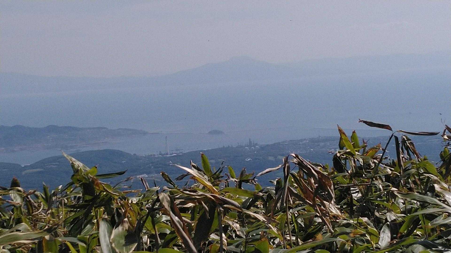 うっすら駒ヶ岳