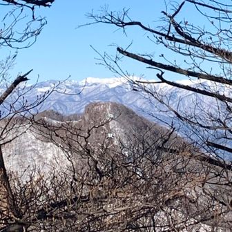 今日目的地だった十二ヶ岳
