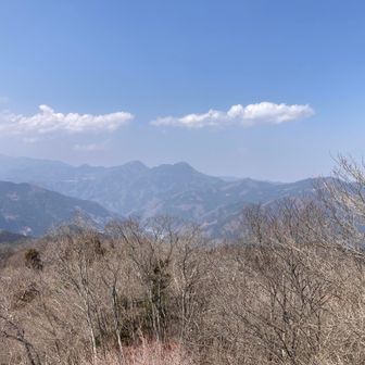 御荷鉾山や浅間山がかすかに見えました⛰️