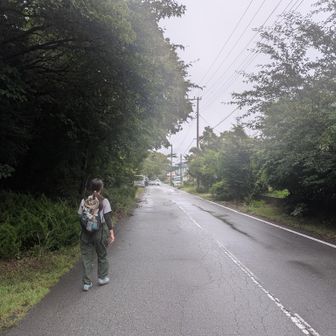 いったん精進湖の宿場町に抜ける