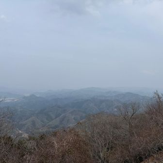 霞んでるなぁ😅