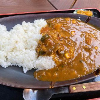 「峠の茶屋　すえひろ。」さんの野菜カレー