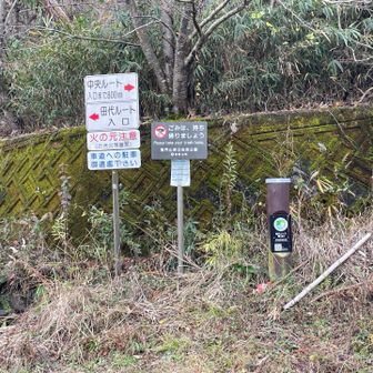 中央ルートで登ります。