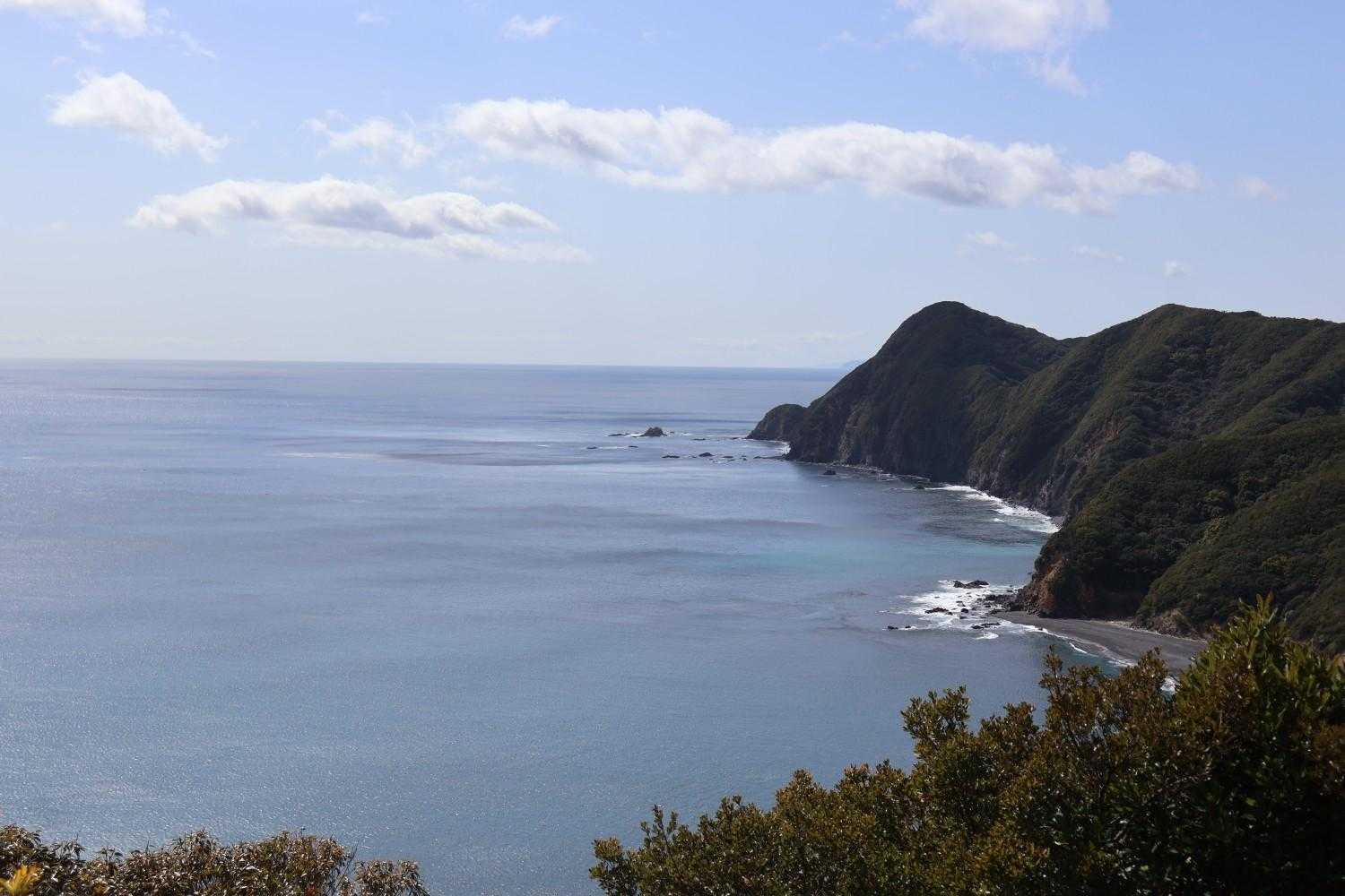 相賀浅間山-北峰-局ヶ頂-局ヶ頂西峰-塩竈浜-網代浜-米子 周回コースの写真