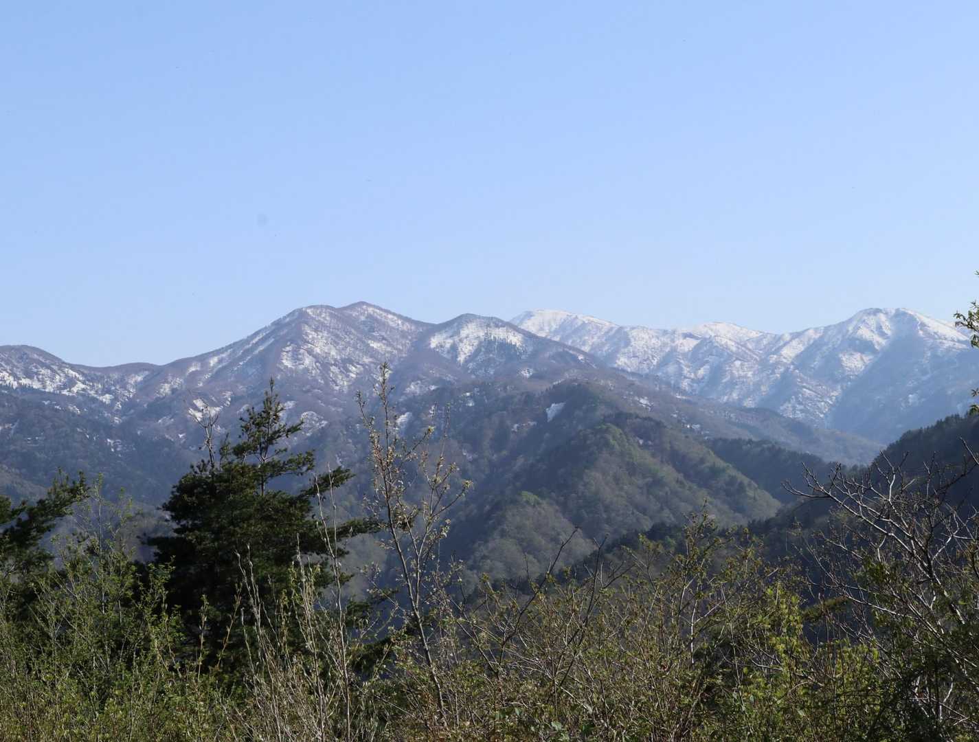 鈴ヶ岳と大日山