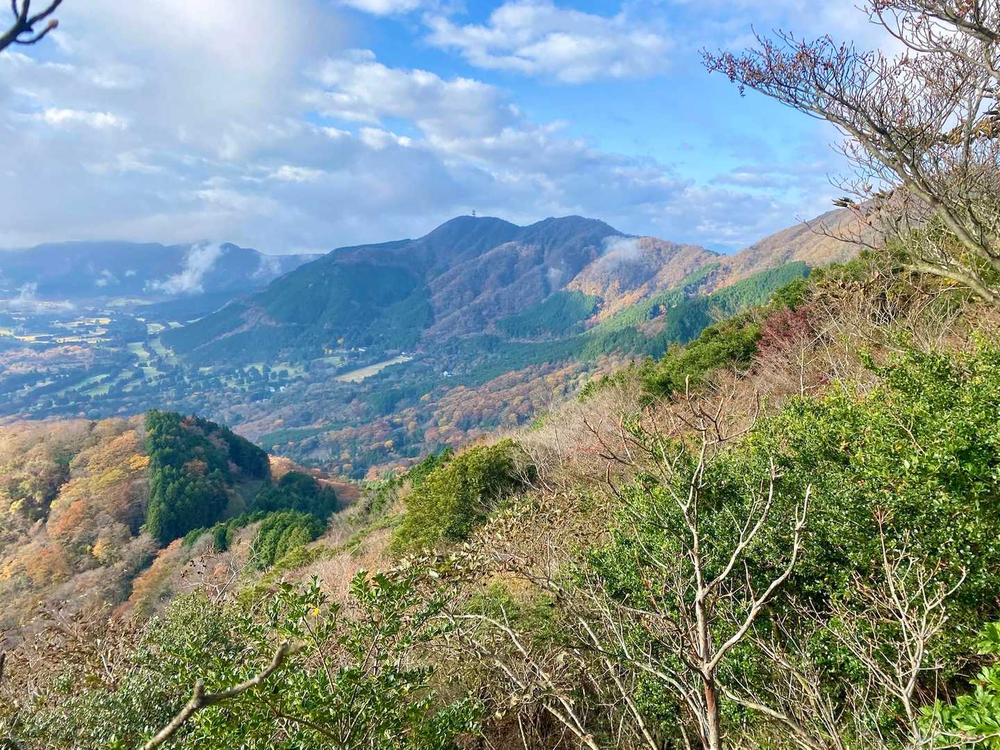 金時登山口バス停-金時山 往復コースの写真