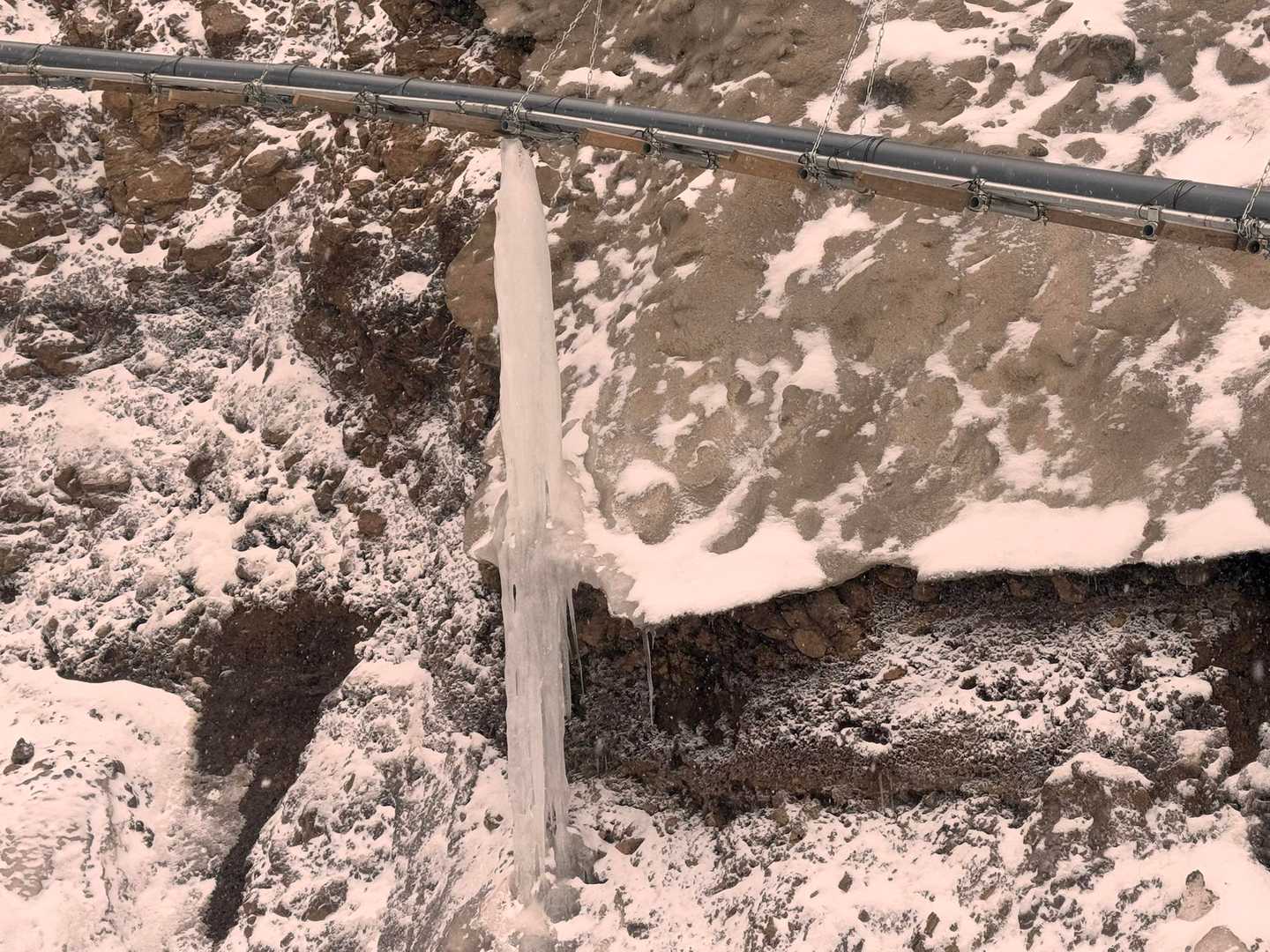 つららはまた成長してる