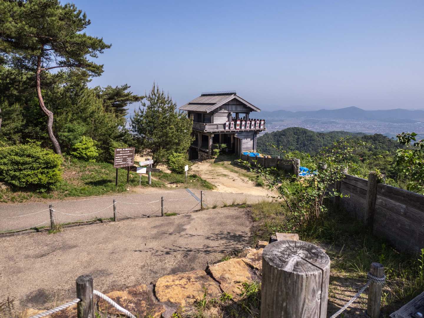 鬼城山-高石垣 往復コースの写真